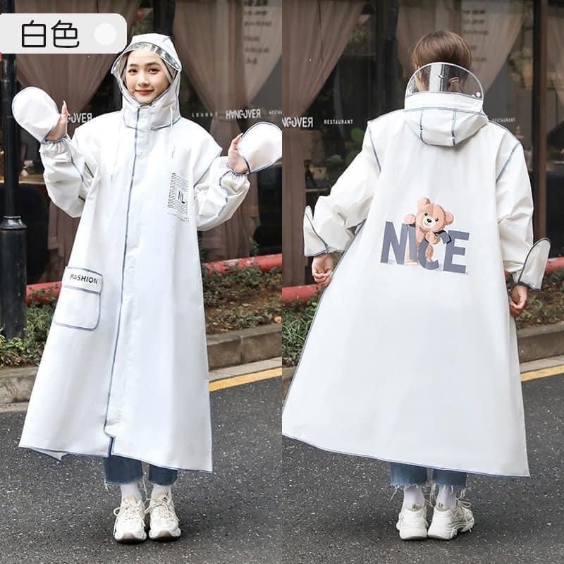 ÁO MƯA THỜI TRANG GẤU NICE